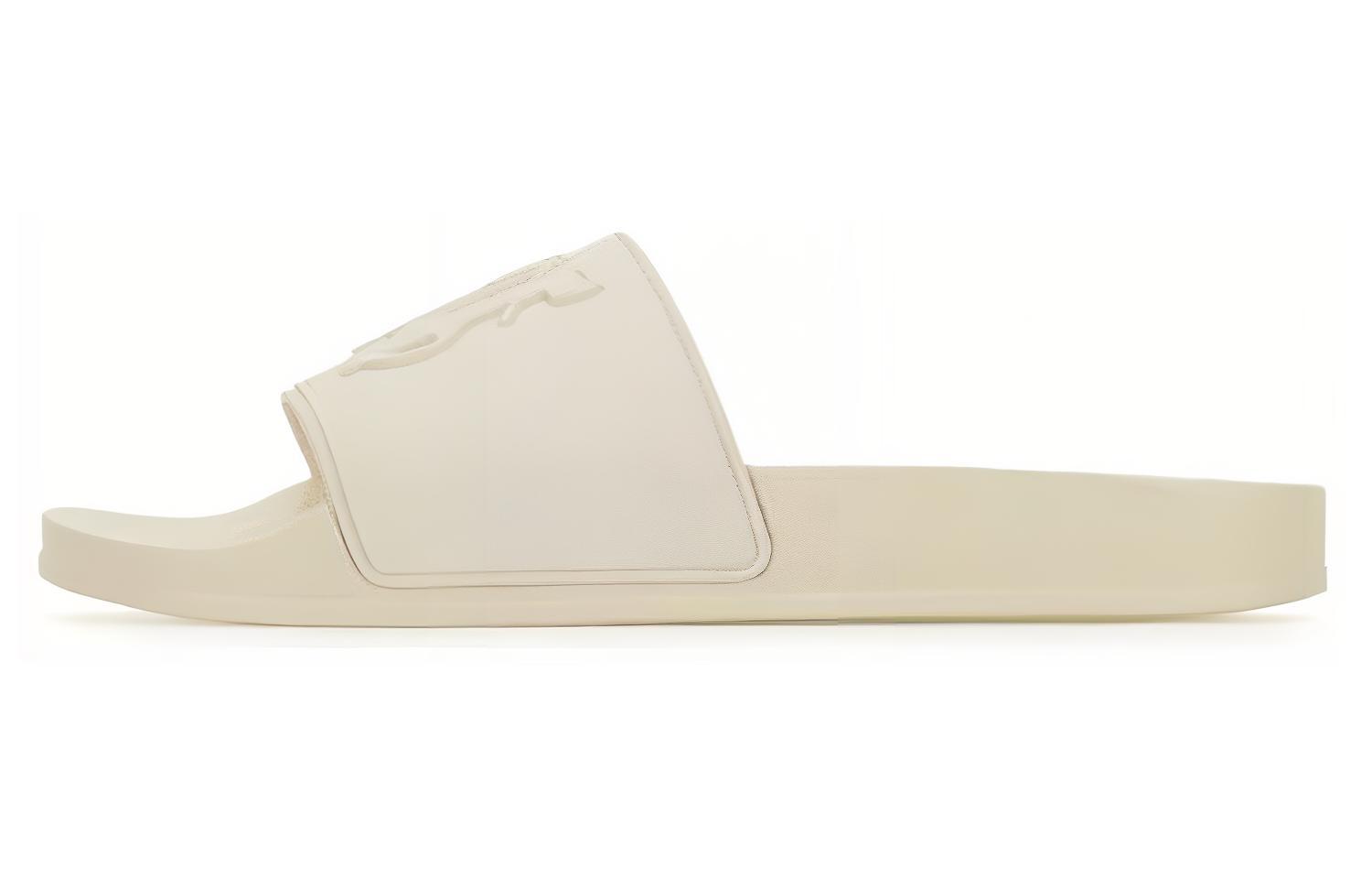 Palm Angels Pool Slider 'PA Monogram - White'