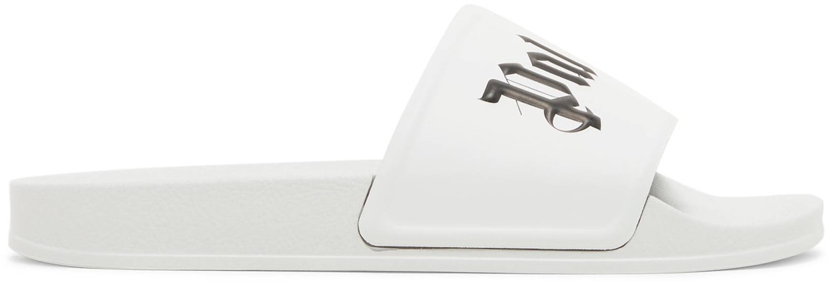 Palm Angels Pool Slider 'White Black' pmic001c99pla0010110 Buy Palm Angels Pool Slider 'White Black' pmic001c99pla0010110