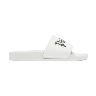 Palm Angels Pool Slider 'White Black'