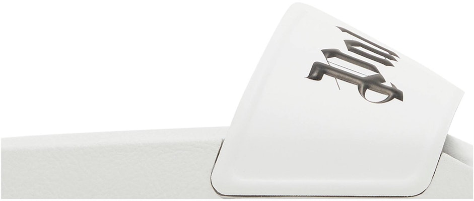 Palm Angels Pool Slider 'White Black' pmic001c99pla0010110 Order Palm Angels Pool Slider 'White Black' pmic001c99pla0010110
