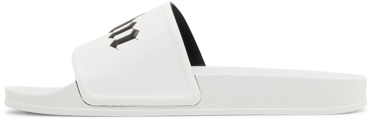 Palm Angels Pool Slider 'White Black' pmic001c99pla0010110 Lookbook Palm Angels Pool Slider 'White Black' pmic001c99pla0010110