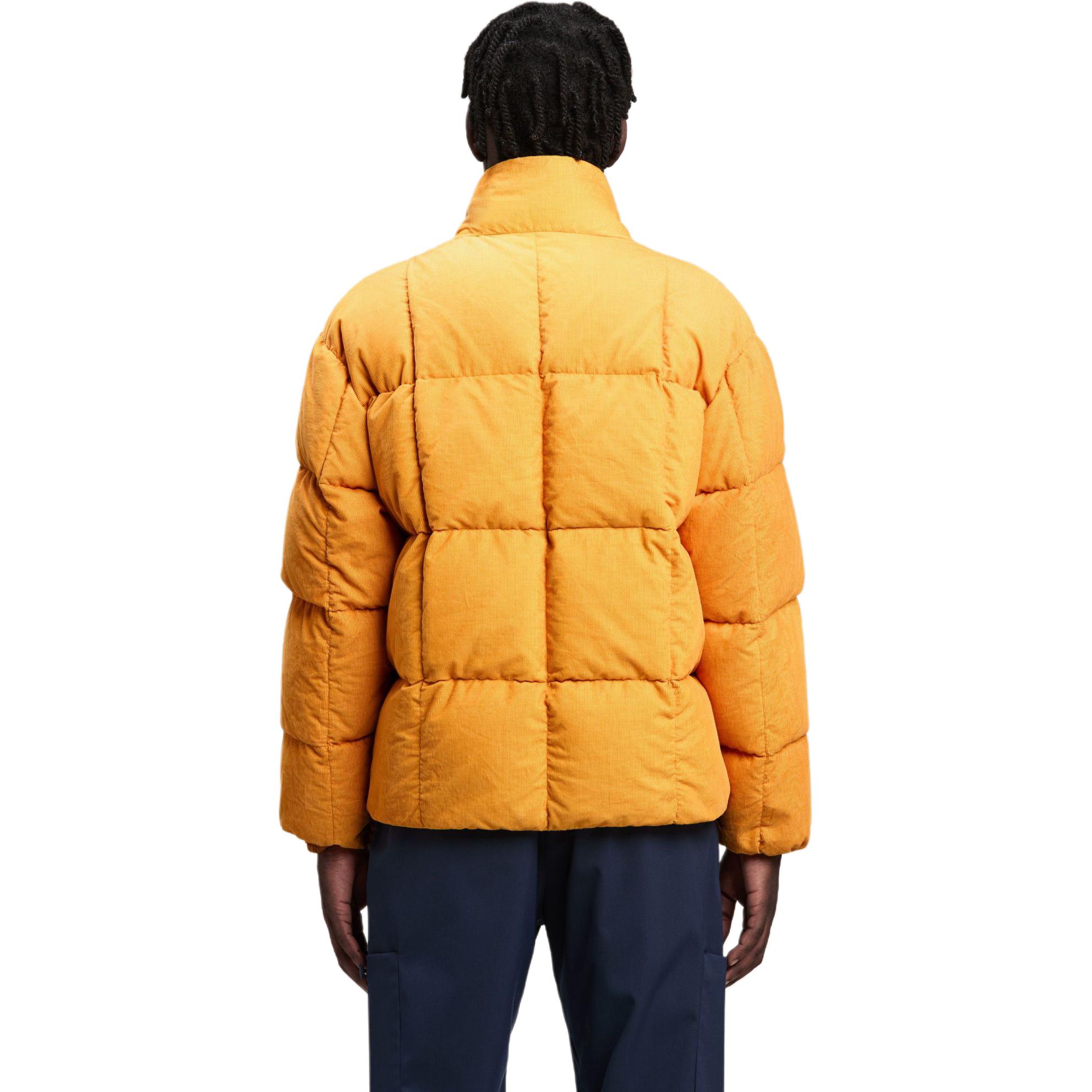 Purchase Palm Angels Quilted Appliqué Zip-Up Wool Long Sleeve Puffer Jacket Yellow Men. PMED047F24FAB0012203