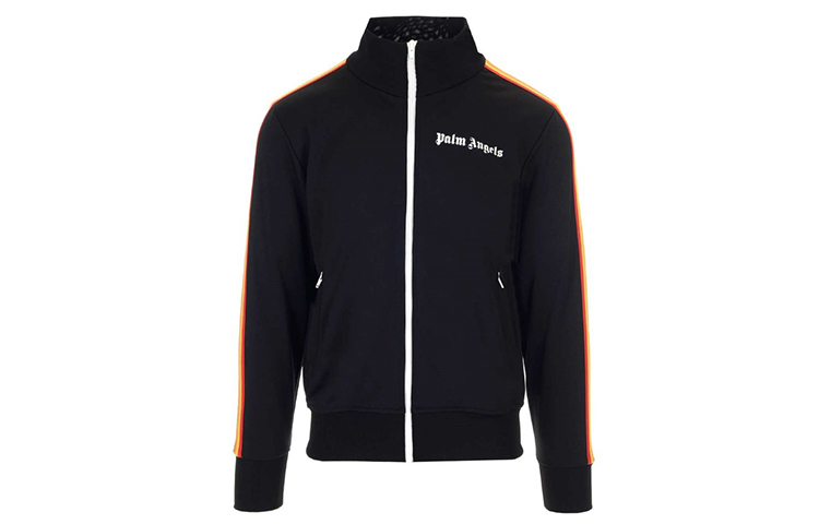 Order Palm Angels 彩虹針織毛衣 黑色 PMBD001E20FAB0021084