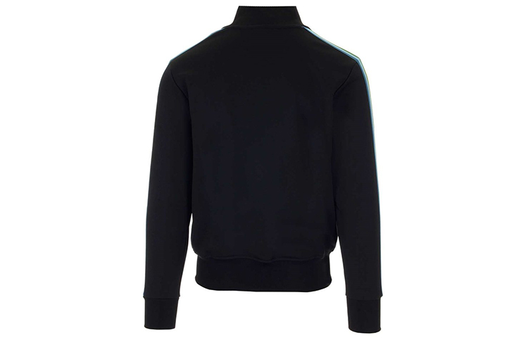 Lookbook Palm Angels 彩虹針織毛衣 黑色 PMBD001E20FAB0021084