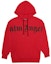 Buy PALM ANGELS 男士大Logo红色连帽衫 pmbb036r206360012010