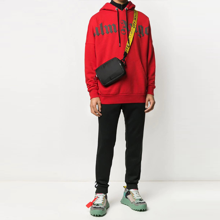 Details for PALM ANGELS 男士大Logo红色连帽衫 pmbb036r206360012010