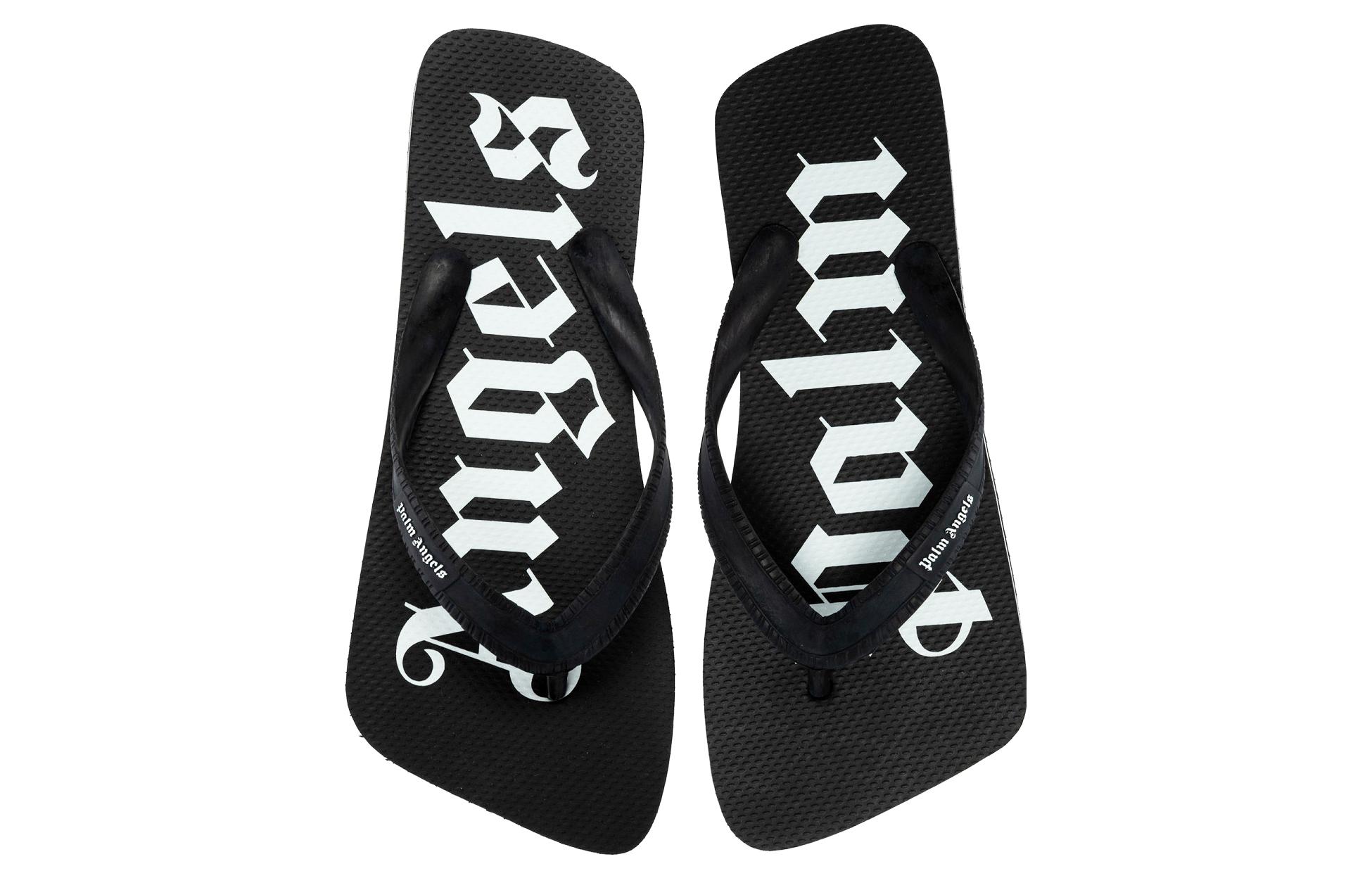 Palm Angels Rubber Slide 'Black' 圖 4