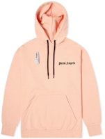 PALM ANGELS Security Pin Letter Hoodie Men’s Light Pink PMBB036R204410012288 PALM ANGELS Security Pin Letter Hoodie Men’s Light Pink PMBB036R204410012288