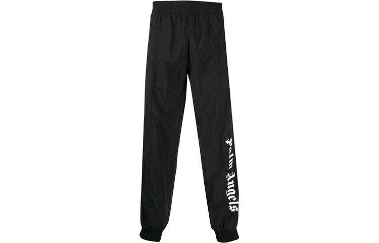 Palm Angels Side Stripe Logo Sweatpants Black () PMCA036R205070011001