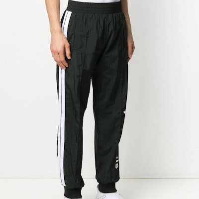 Palm Angels Side Stripe Logo Sweatpants Black () PMCA036R205070011001 Shop Palm Angels Side Stripe Logo Sweatpants Black () PMCA036R205070011001