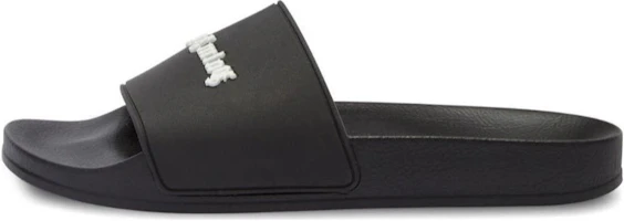 Palm Angels Slide 'Logo - Black White' PMIC010F23PLA001-1001 Palm Angels Slide 'Logo - Black White' PMIC010F23PLA001-1001