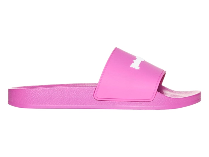Palm Angels Slide 'Logo - Pink' PMIC010F23PLA0013201