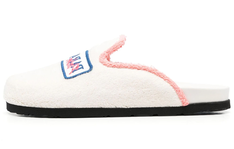 Palm Angels Slip-On Fashion Slippers 'White Label Fabric'
