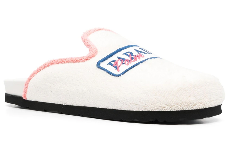 Palm Angels Slip-On Fashion Slippers 'White Label Fabric' 圖 2