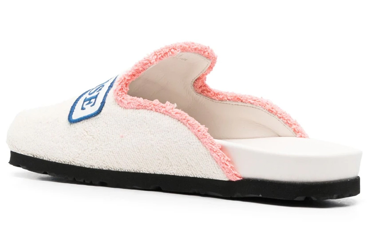 Palm Angels Slip-On Fashion Slippers 'White Label Fabric' 圖 3