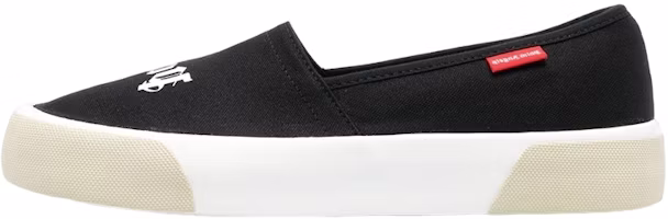 Palm Angels Slip On Logo Black White PMIB004S23FAB0011001 Palm Angels Slip On Logo Black White PMIB004S23FAB0011001
