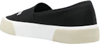 Lookbook Palm Angels Slip On Logo Schwarz Weiß PMIB004S23FAB0011001