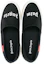 Shop Palm Angels Slip On Logo Schwarz Weiß PMIB004S23FAB0011001
