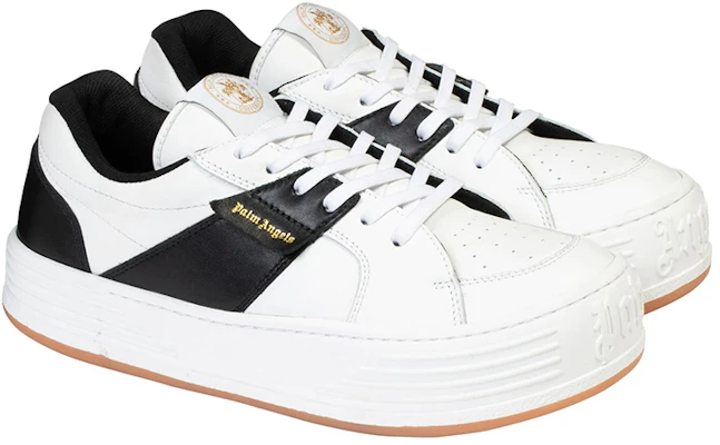Palm Angels Snow Low Schnürschuhe Leder Weiß Schwarz Gummi PMIA051R21LEA0020110 Lookbook Palm Angels Snow Low Schnürschuhe Leder Weiß Schwarz Gummi PMIA051R21LEA0020110