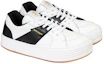 Lookbook Palm Angels Snow Low Schnürschuhe Leder Weiß Schwarz Gummi PMIA051R21LEA0020110