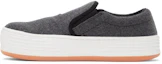 Buy Palm Angels Snow Slip-On Grigio Bianco Arancione PMIA063F21FAB0020901