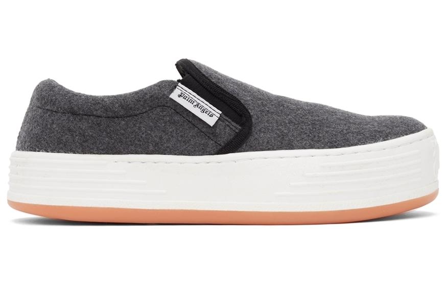 Order Palm Angels Snow Slip-On Grigio Bianco Arancione PMIA063F21FAB0020901