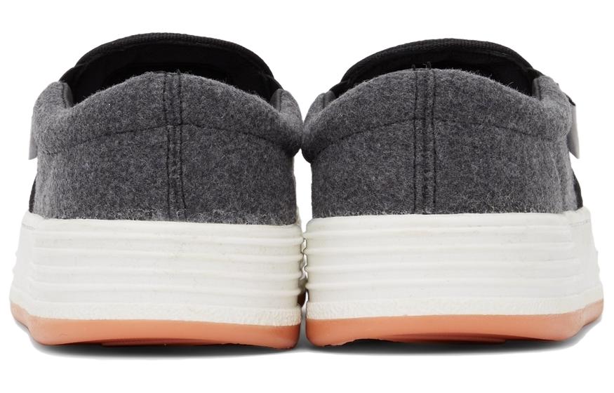 Purchase Palm Angels Snow Slip-On Grigio Bianco Arancione PMIA063F21FAB0020901