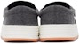 Palm Angels Salji Low Slip-On Kelabu Putih Jingga PMIA063F21FAB0020901