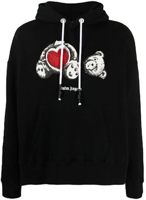 PALM ANGELS SS21 動物標誌圖案黑色連帽衫 男女款 PMBB058S21FLE0101001 Buy PALM ANGELS SS21 動物標誌圖案黑色連帽衫 男女款 PMBB058S21FLE0101001