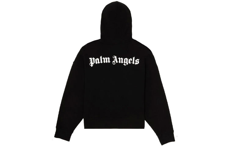 PALM ANGELS SS21 Black Hoodie with Circus Graphic Print for Men PMBB098R21FLE0021030 圖 3