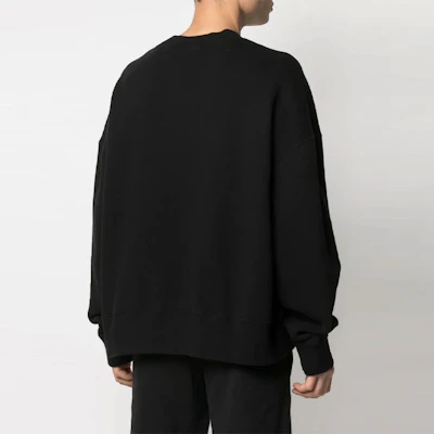 Palm Angels SS21 黑色標誌印花圓領套頭衫毛衣 PMBA026S21FLE0061001 Shop Palm Angels SS21 黑色標誌印花圓領套頭衫毛衣 PMBA026S21FLE0061001