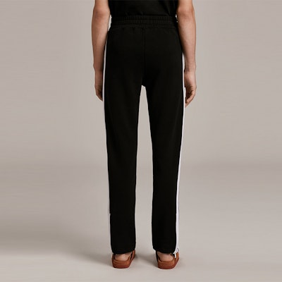 PALM ANGELS SS21 黑色條紋運動褲印有 Logo 设计 PMCA007S21FAB0051001 Details for PALM ANGELS SS21 黑色條紋運動褲印有 Logo 设计 PMCA007S21FAB0051001