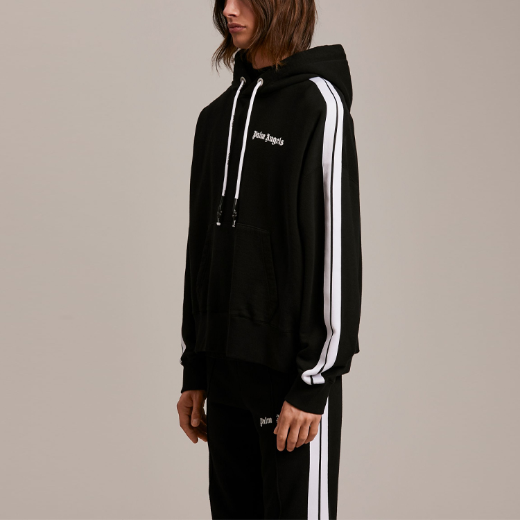 Details for PALM ANGELS SS21 黑色微標誌連帽衫 PMBB058S21FLE0091001