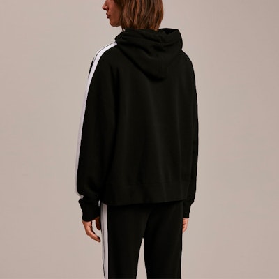 PALM ANGELS SS21 黑色微標誌連帽衫 PMBB058S21FLE0091001 Cheap PALM ANGELS SS21 黑色微標誌連帽衫 PMBB058S21FLE0091001