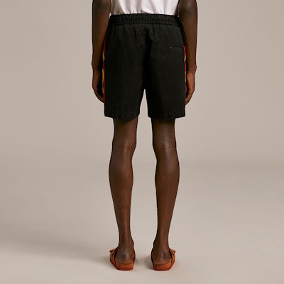 PALM ANGELS SS21 黑色侧条纹抽绳短裤 PMCB034S21FAB0031084 Purchase PALM ANGELS SS21 黑色侧条纹抽绳短裤 PMCB034S21FAB0031084