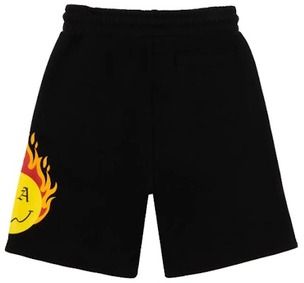 PALM ANGELS SS21 燃燒頭炎印花寬鬆黑色短褲 PMCI010R21FLE0011018 Lookbook PALM ANGELS SS21 燃燒頭炎印花寬鬆黑色短褲 PMCI010R21FLE0011018