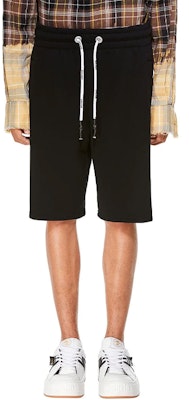 PALM ANGELS SS21 燃燒頭炎印花寬鬆黑色短褲 PMCI010R21FLE0011018 Purchase PALM ANGELS SS21 燃燒頭炎印花寬鬆黑色短褲 PMCI010R21FLE0011018