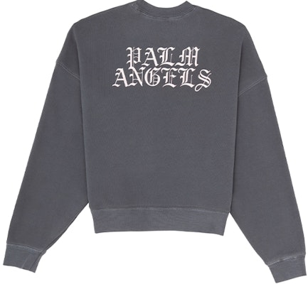 PALM ANGELS SS21 燃燒頭像寬鬆版圓領衛衣 灰色 PMBA026R21FLE0051018 Lookbook PALM ANGELS SS21 燃燒頭像寬鬆版圓領衛衣 灰色 PMBA026R21FLE0051018