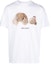 Buy PALM ANGELS SS21 斷頭熊印花白色T恤 PMAA001S21JER0180160