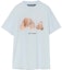 Order パームエンジェルス SS21 デカピテッドベアプリントTシャツ ブルー PMAA001S21JER0184460