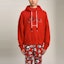 Shop Palm Angels SS21 断头熊连帽衫 男女同款 红色 PMBB058T21FLE0012525
