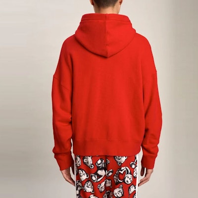 Palm Angels SS21 断头熊连帽衫 男女同款 红色 PMBB058T21FLE0012525 Sizing Palm Angels SS21 断头熊连帽衫 男女同款 红色 PMBB058T21FLE0012525