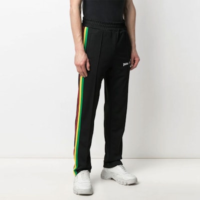 パームエンジェルス SS21 エクソダス レインボーロゴ トラックパンツ ブラック. PMCA007S21FAB0061001 Shop パームエンジェルス SS21 エクソダス レインボーロゴ トラックパンツ ブラック. PMCA007S21FAB0061001