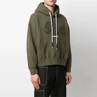 Purchase Palm Angels 2021春夏绿熊头Logo连帽衫 PMBB058S21FLE0055601