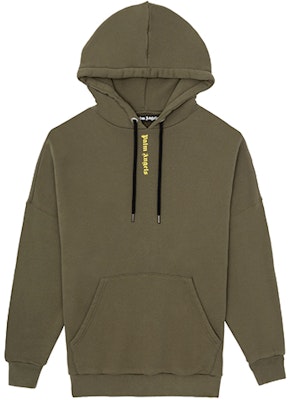 棕榈天使 SS21 绿色军旅风格Logo印花连帽卫衣 男款 PMBB036R21FLE0035618 Lookbook 棕榈天使 SS21 绿色军旅风格Logo印花连帽卫衣 男款 PMBB036R21FLE0035618