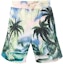 Order Palm Angels 男士SS21绿色棕榈树网眼抽绳短裤 PMCB023S21FAB0028484