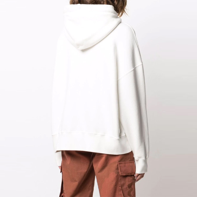 PALM ANGELS SS21 Headless Bear Patch Hoodie Unisex White. PWBB023S21FLE0060360 圖 5