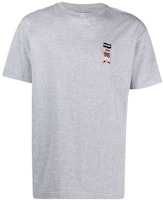 PALM ANGELS SS21 Logo Embroidered Short Sleeve T-Shirt Grey Men’s. PMAA001S21JER0220901 PALM ANGELS SS21 Logo Embroidered Short Sleeve T-Shirt Grey Men’s. PMAA001S21JER0220901