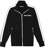 Palm Angels SS21 Logo Track Jacket Black PMBD001R21FAB0011001 Palm Angels SS21 Logo Track Jacket Black PMBD001R21FAB0011001