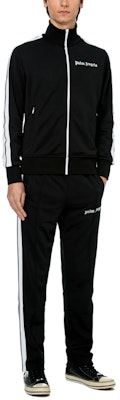 Palm Angels SS21 Logo Track Jacket Black PMBD001R21FAB0011001 Shop Palm Angels SS21 Logo Track Jacket Black PMBD001R21FAB0011001